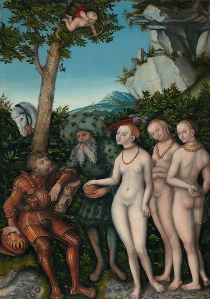 Judgment of Paris av Lucas Cranach the Elder
