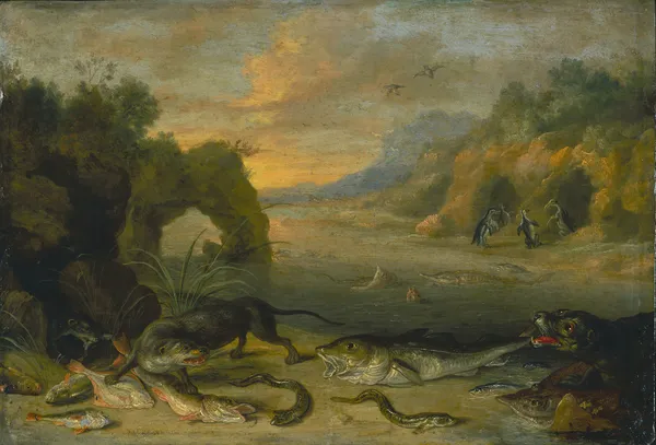 Water av Jan Van Kessel The Elder