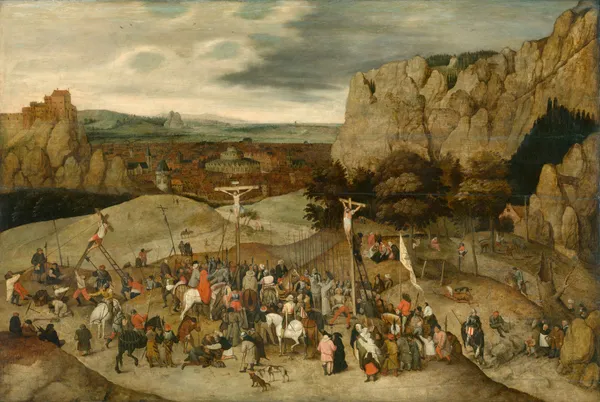 Calvary av Pieter Brueghel The Younger