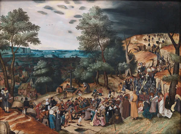 Christ on the Road to Calvary av Pieter Brueghel The Younger