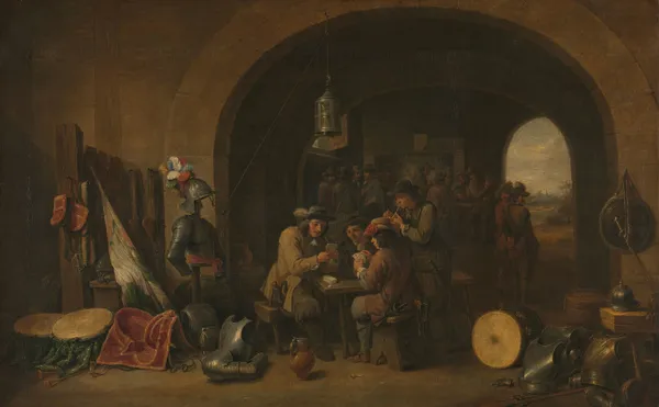 Guardroom av David Teniers The Younger