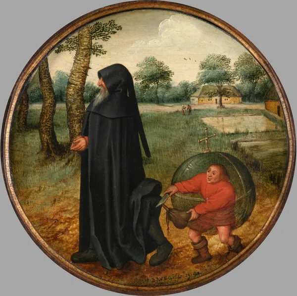 I Mourn Because the World is so Untrustworthy av Pieter Brueghel The Younger