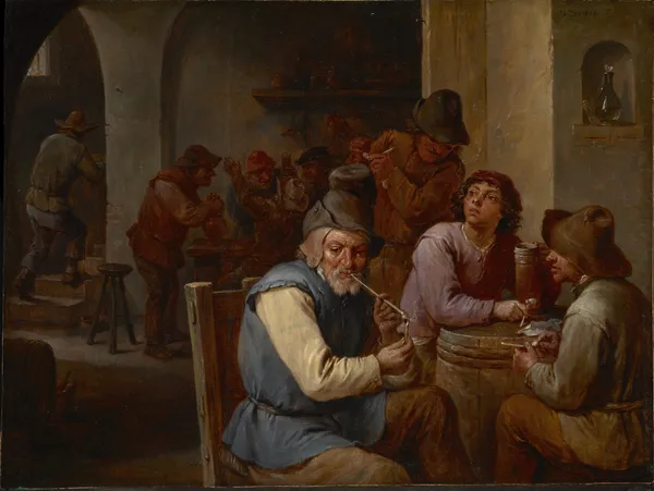 The Country Pub av David Teniers The Younger
