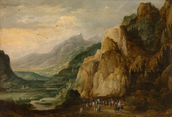 The Miraculous Rescue of Maximilian of Austria av Frans Francken the Younger