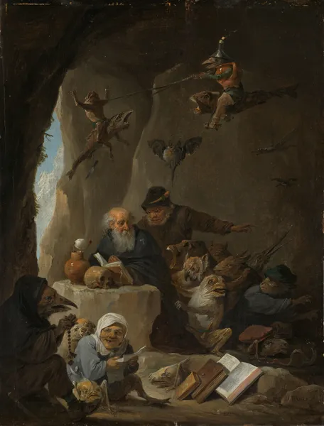 The Temptation of St Anthony av David Teniers The Younger