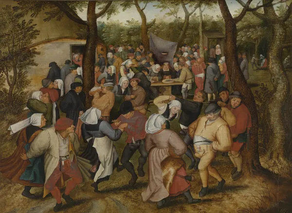 Wedding Dance in the Open Air av Pieter Brueghel The Younger