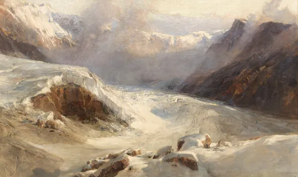 Gletscherplateau av Edward Theodore Compton