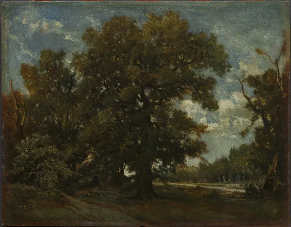 The Oak Tree (19th century) av Théodore Rousseau