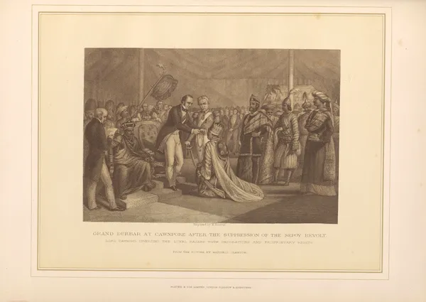 Grand Durbar at Cawnpore – Marshall Claxton (19th century) av Thomas Archer