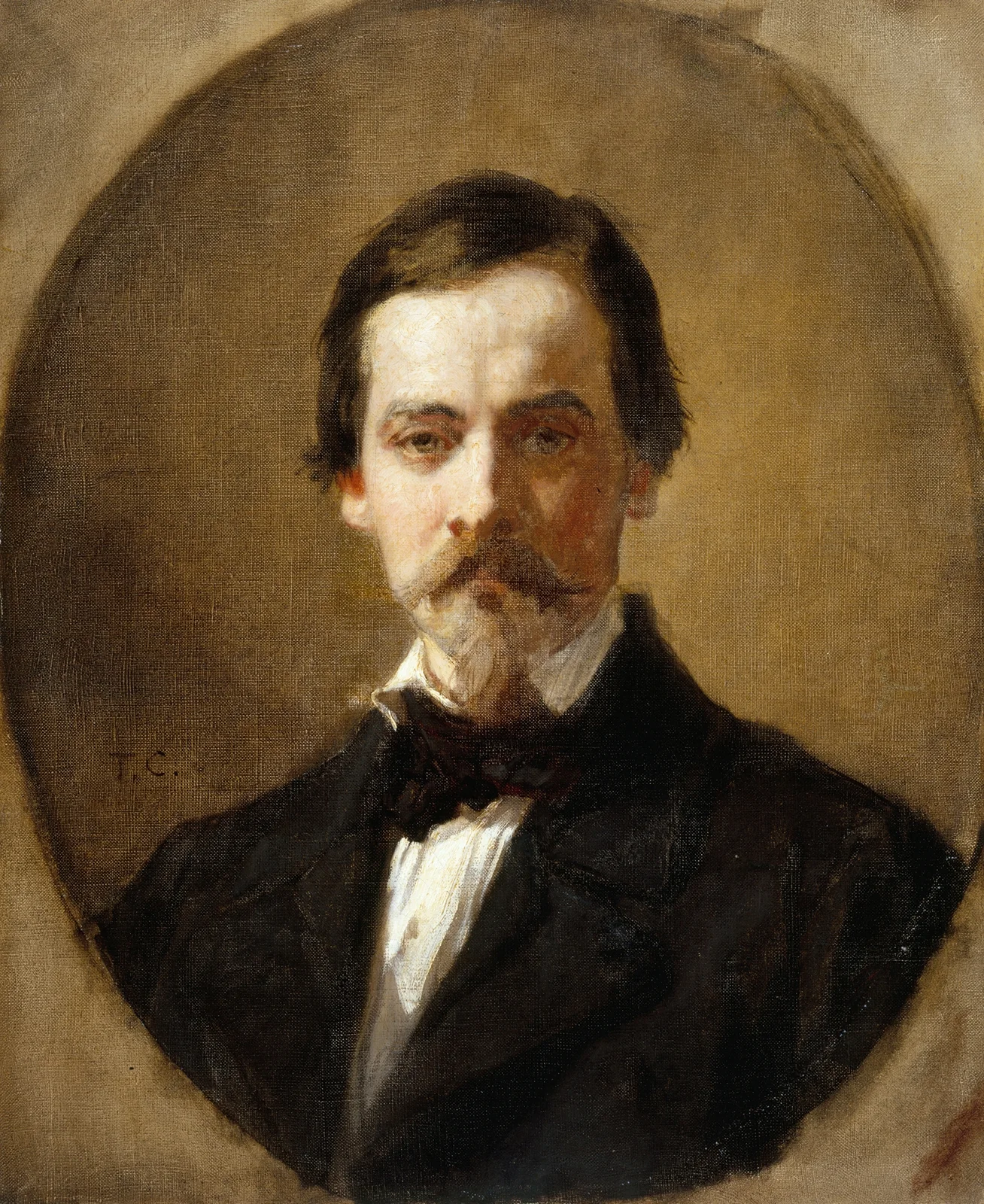 Emile César Victor Perrin av Thomas Couture