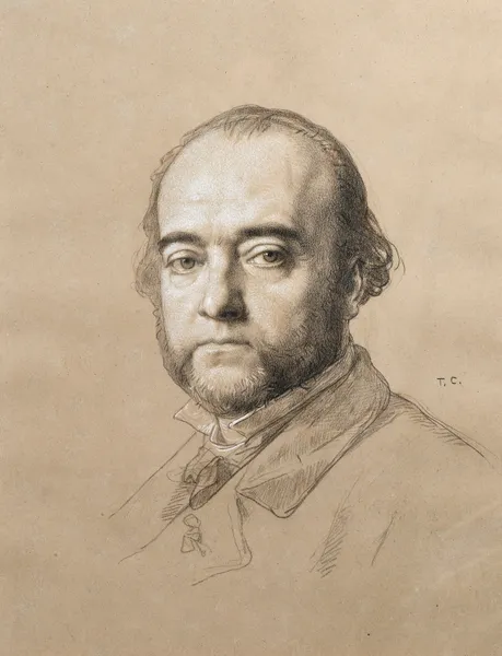 Portrait of Ferdinand Barbedienne av Thomas Couture