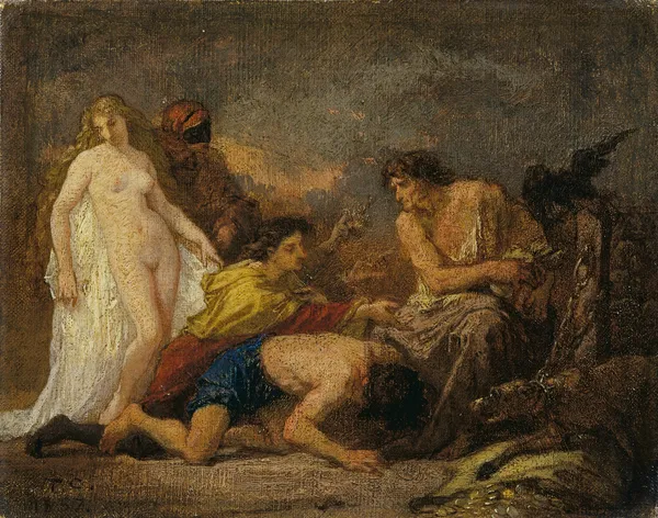 Timon of Athens av Thomas Couture