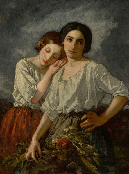 Two sisters av Thomas Couture
