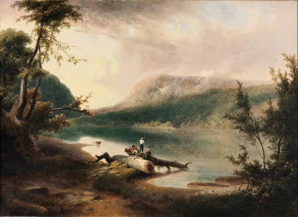 Delaware Water Gap av Thomas Doughty