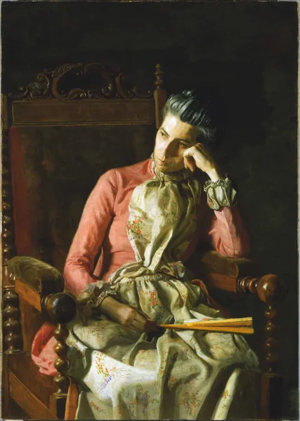 Miss Amelia Van Buren av Thomas Eakins