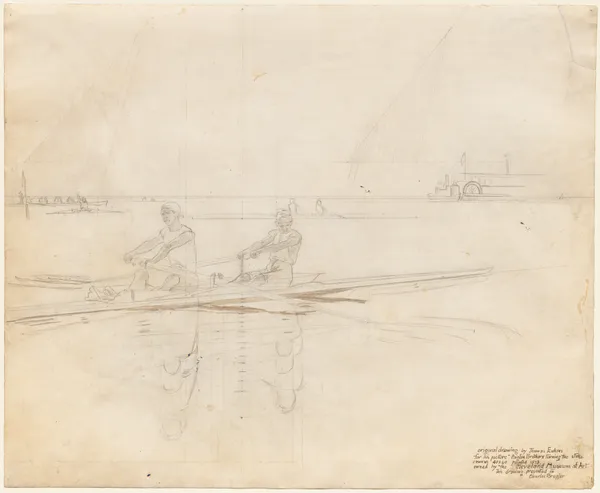 The Biglin Brothers Turning the Stake av Thomas Eakins