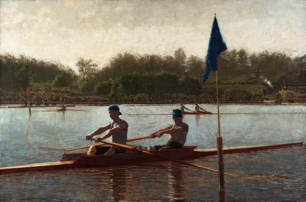 The Biglin Brothers Turning the Stake av Thomas Eakins