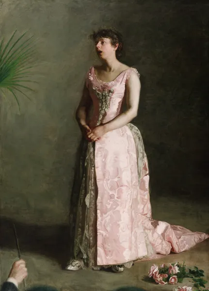 The Concert Singer av Thomas Eakins