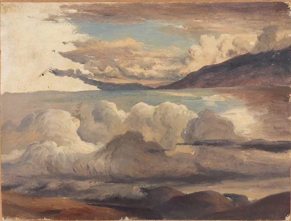 Clouds over the Fjord av Thomas Fearnley