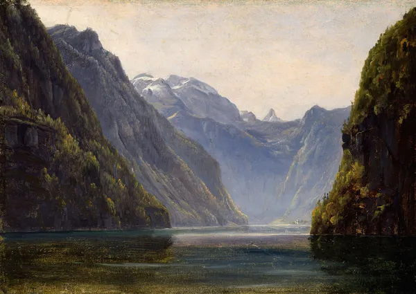 From Königssee av Thomas Fearnley