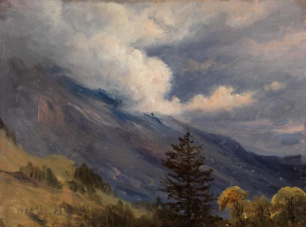 View from Grindelwald in Switzerland av Thomas Fearnley