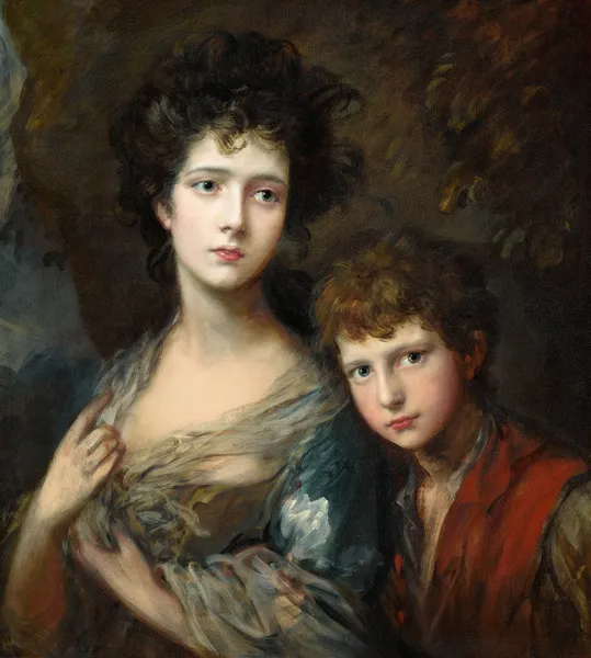 Elizabeth And Thomas Linley av Thomas Gainsborough