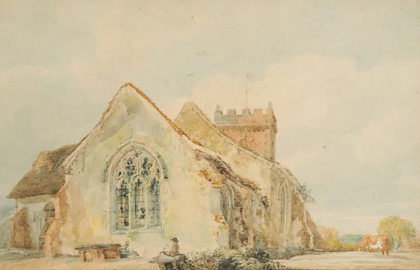 Stellingham Church (1797-8) av Thomas Girtin