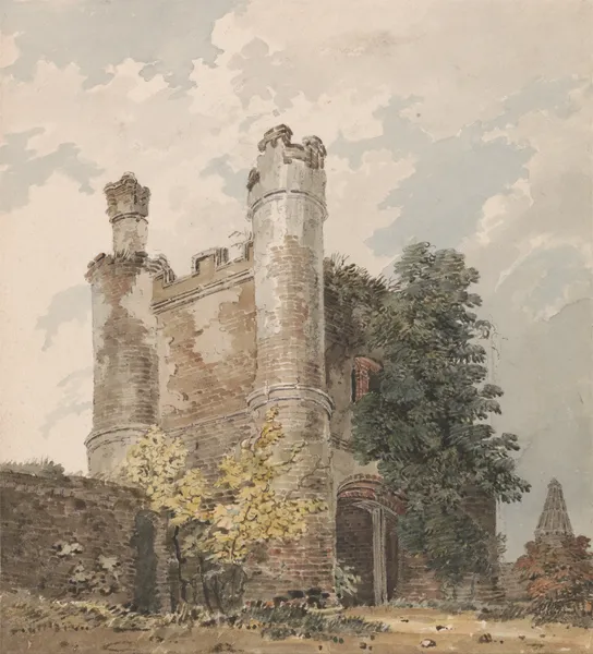 Tolleshunt-Beckingham, Essex av Thomas Girtin