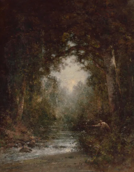 Trout Fishing av Thomas Hill