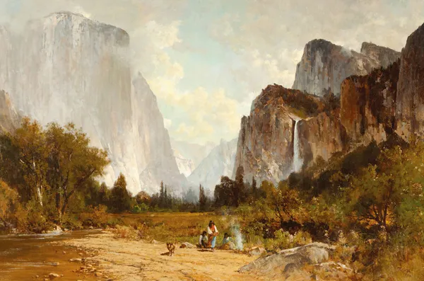 Yosemite Valley av Thomas Hill