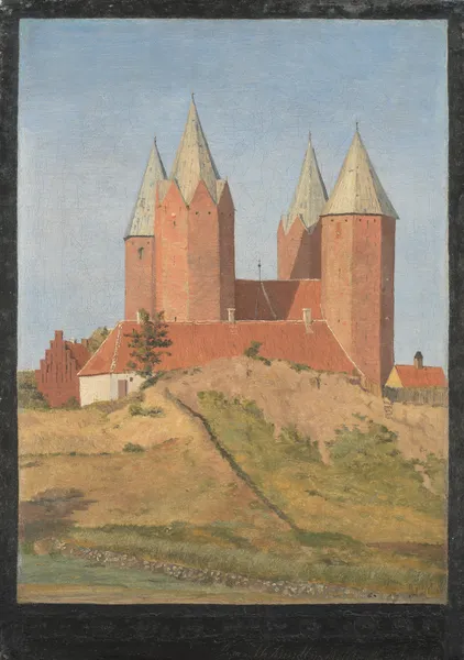 Kalundborg Church av Johan Thomas Lundbye