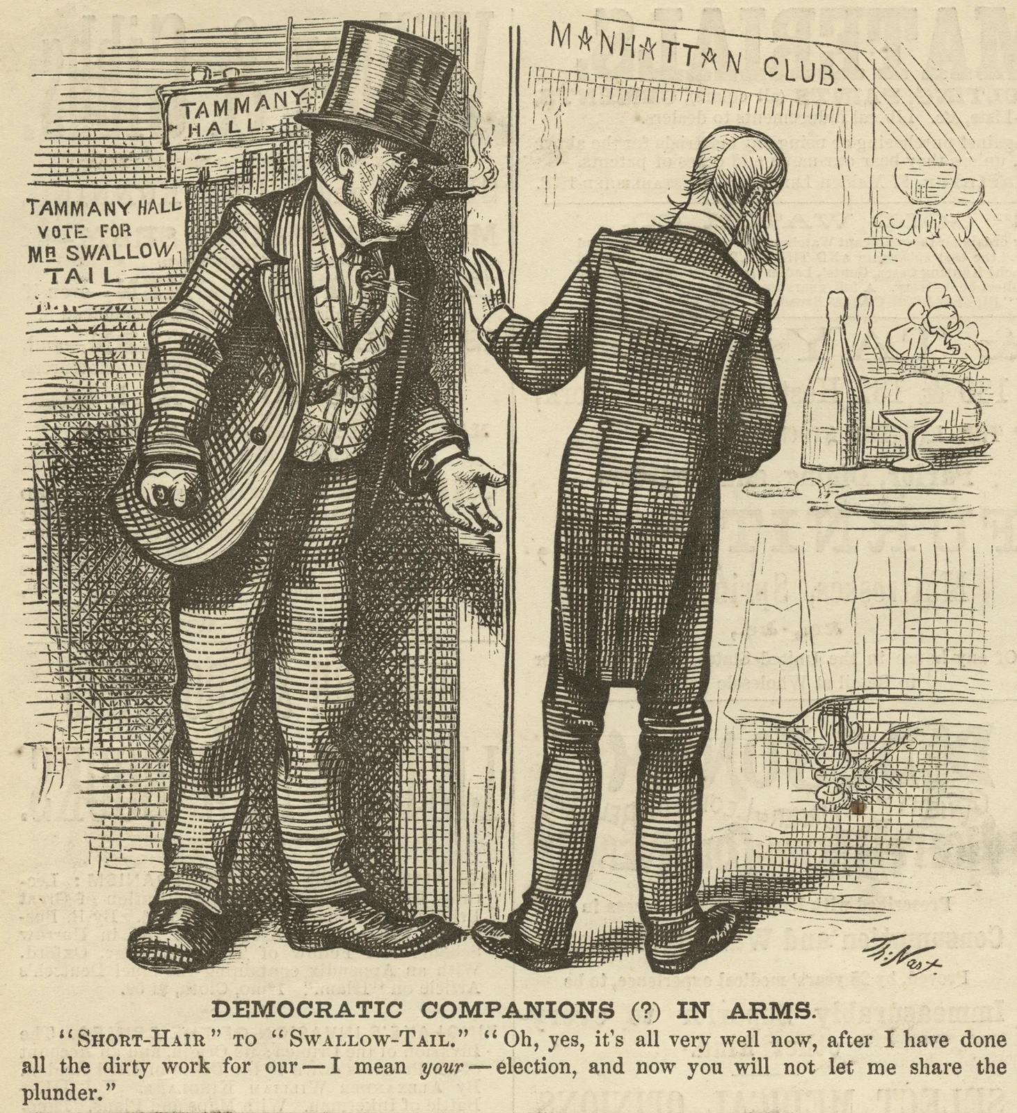 Another mysterious disappearance av Thomas Nast