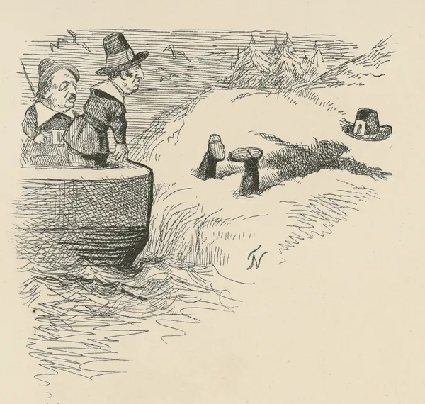 Benjamin Butler as Pilgrim av Thomas Nast