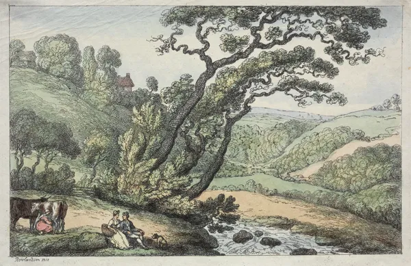 A Cornish View av Thomas Rowlandson