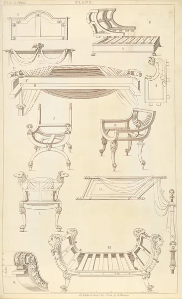 Plans av Thomas Sheraton