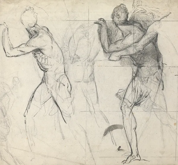 Sketch of Classical Figures in Action av Thomas Stothard