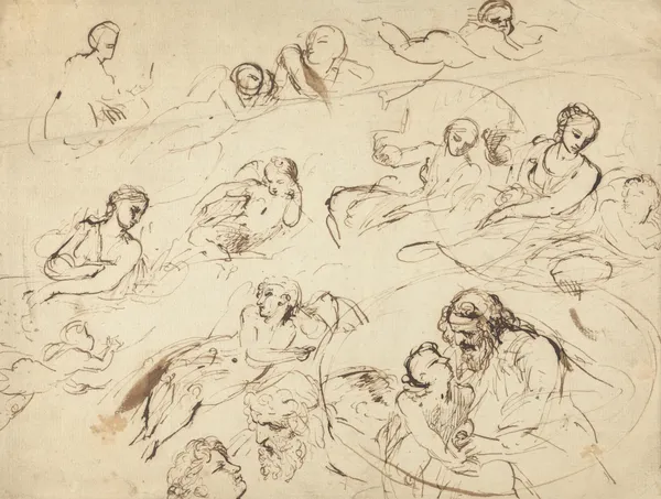 Study for Telemachus av Thomas Stothard