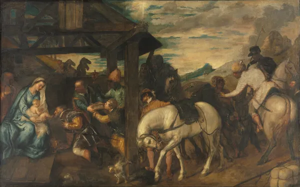 Adoration of the Magi av Titian
