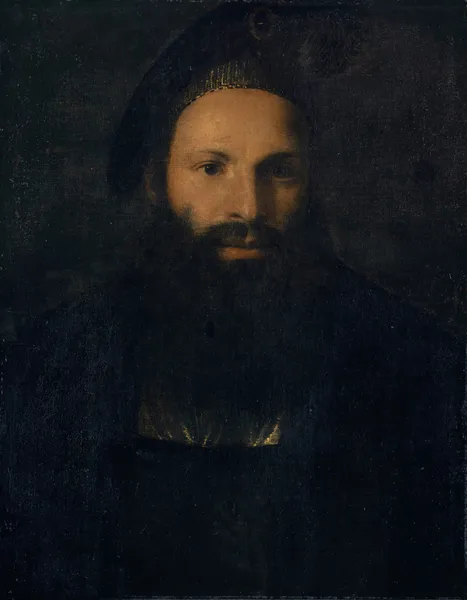 Portrait of Pietro Aretino av Titian