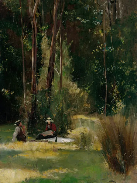 A Sunday afternoon av Tom Roberts