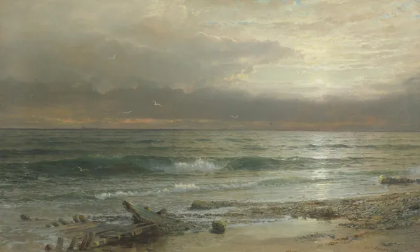 Point Judith av William Trost Richards