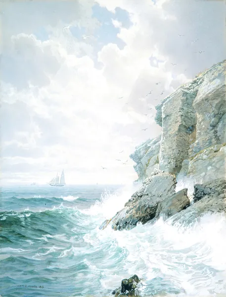 Purgatory Cliff av William Trost Richards