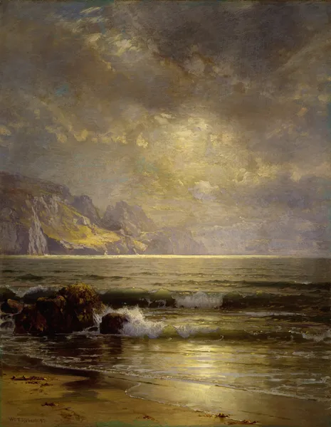 Seascape av William Trost Richards