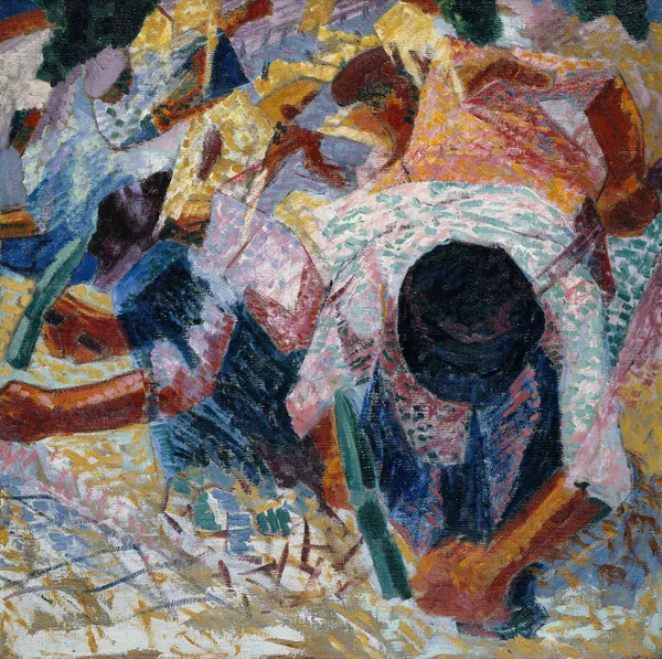 The Street Pavers av Umberto Boccioni