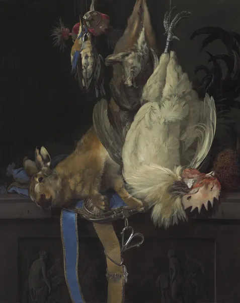 Still Life with Dead Game av Willem van Aelst