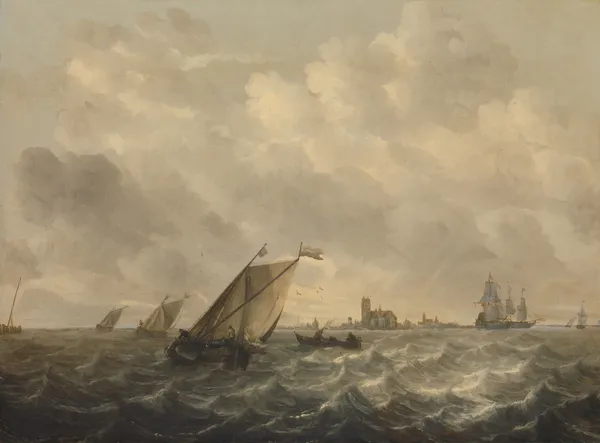 River View av Abraham van Beyeren