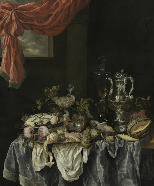 Sumptuous Still Life av Abraham van Beyeren