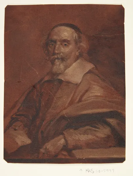 Portræt af maleren Adriaen van Nieulandt av Cornelis Jonson van Ceulen
