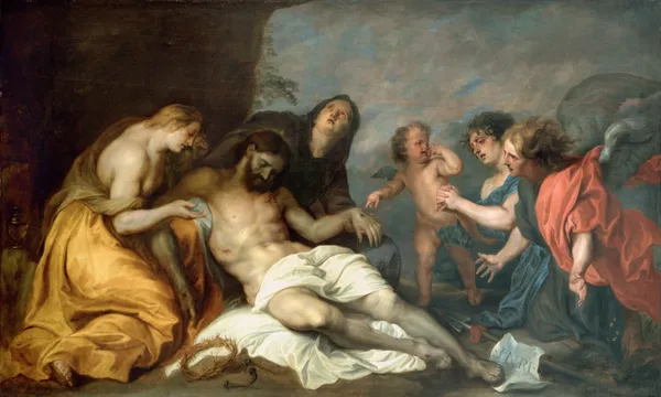 Lamentation Over The Dead Christ av Anthony van Dyck