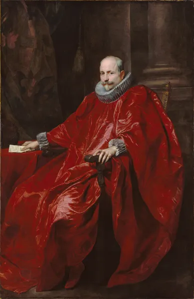 Portrait Of Agostino Pallavicini av Anthony van Dyck